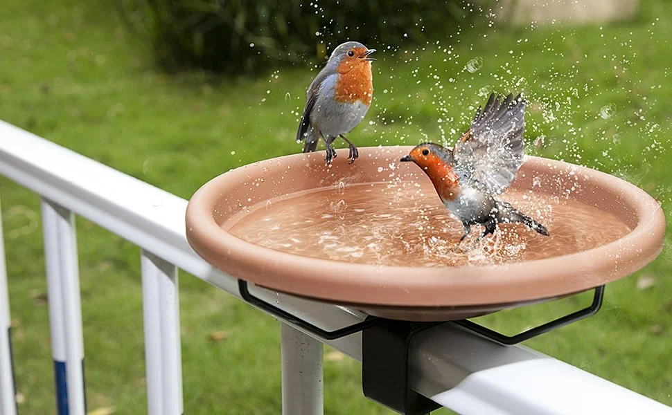 deck mounted bird bath railing bird bath fence deck mounted bird bath railing bird bath fence