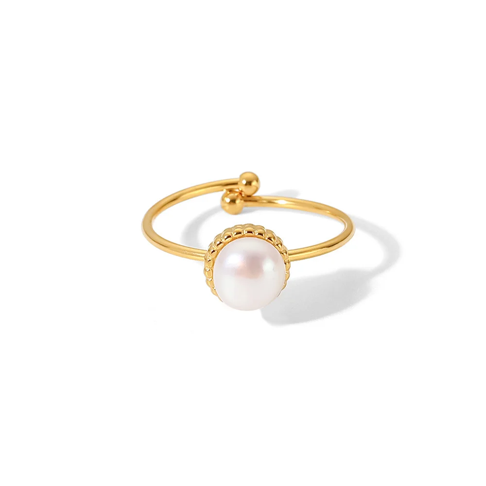 Freshwater Pearl Adjustable Ring