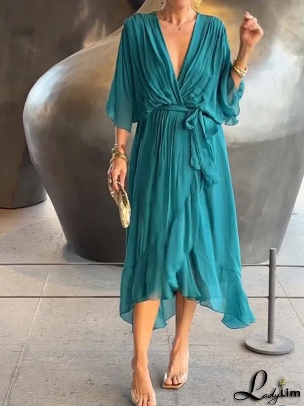 Luxurious and Breezy Dress