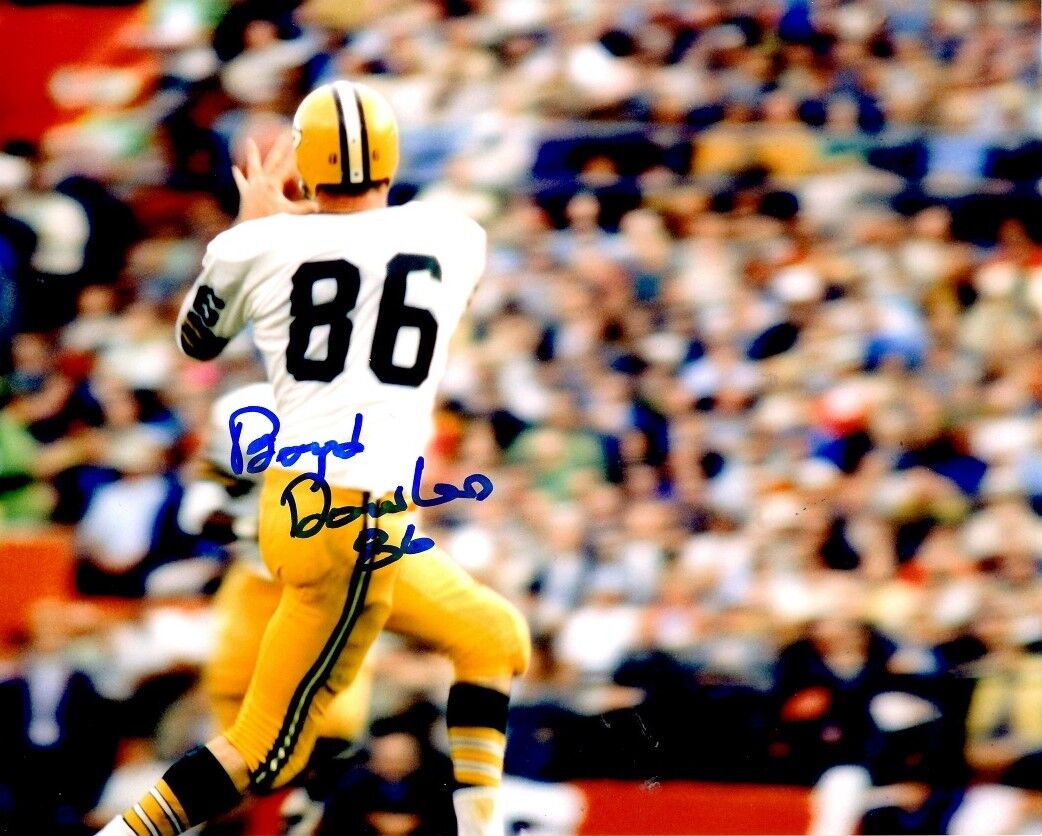 Autographed BOYD DOWLER Green Bay Packers 8x10 Photo Poster painting w/COA