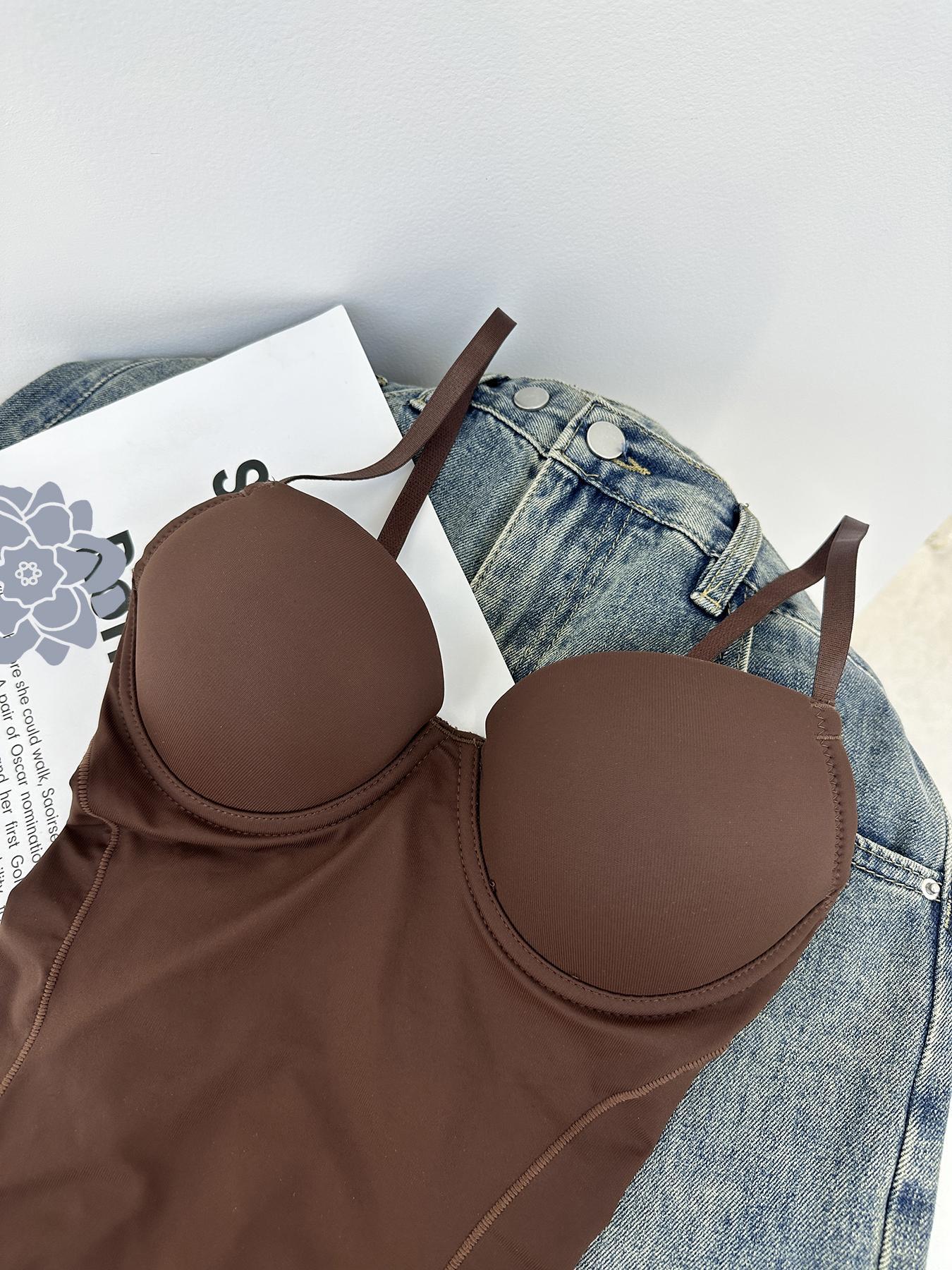 Women's Bodysuit with Bra and Adjustable Straps, Slimming Shaping Artistry, Sizes XS to Xxl for All Seasons