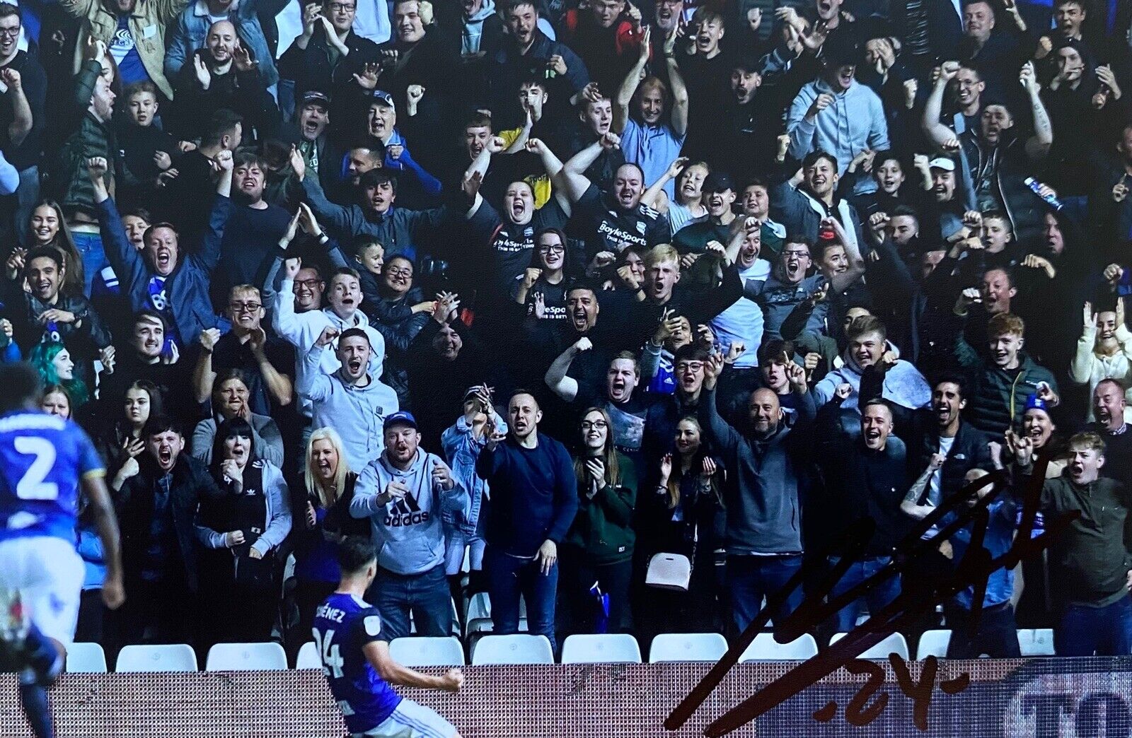 Alvaro Gimenez Genuine Hand Signed 6X4 Photo Poster painting - Birmingham City 4