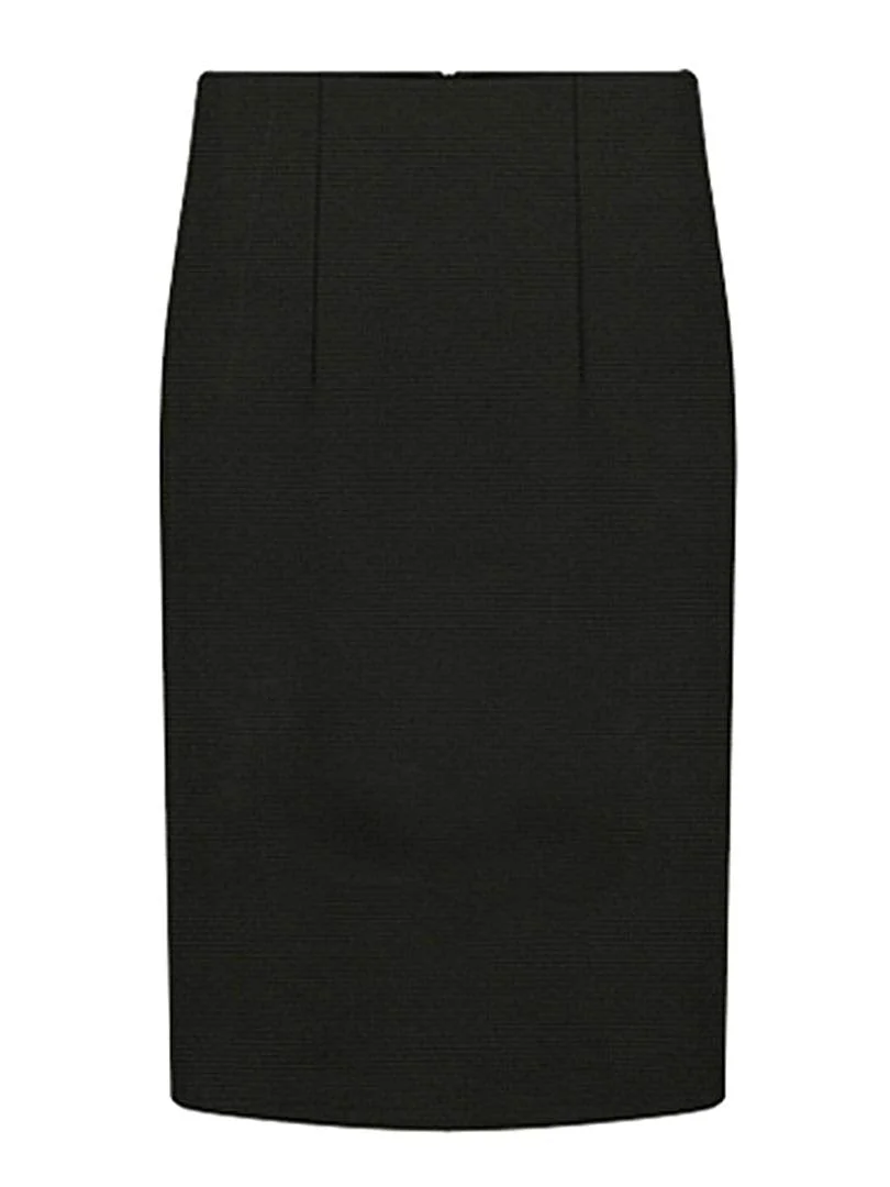 Women's High Waist Knee Length Pencil Midi Skirt Slim Fit Business Skirt