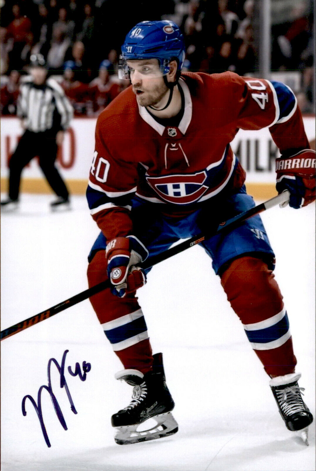 Joel Armia SIGNED autographed 4x6 Photo Poster painting MONTREAL CANADIENS #2