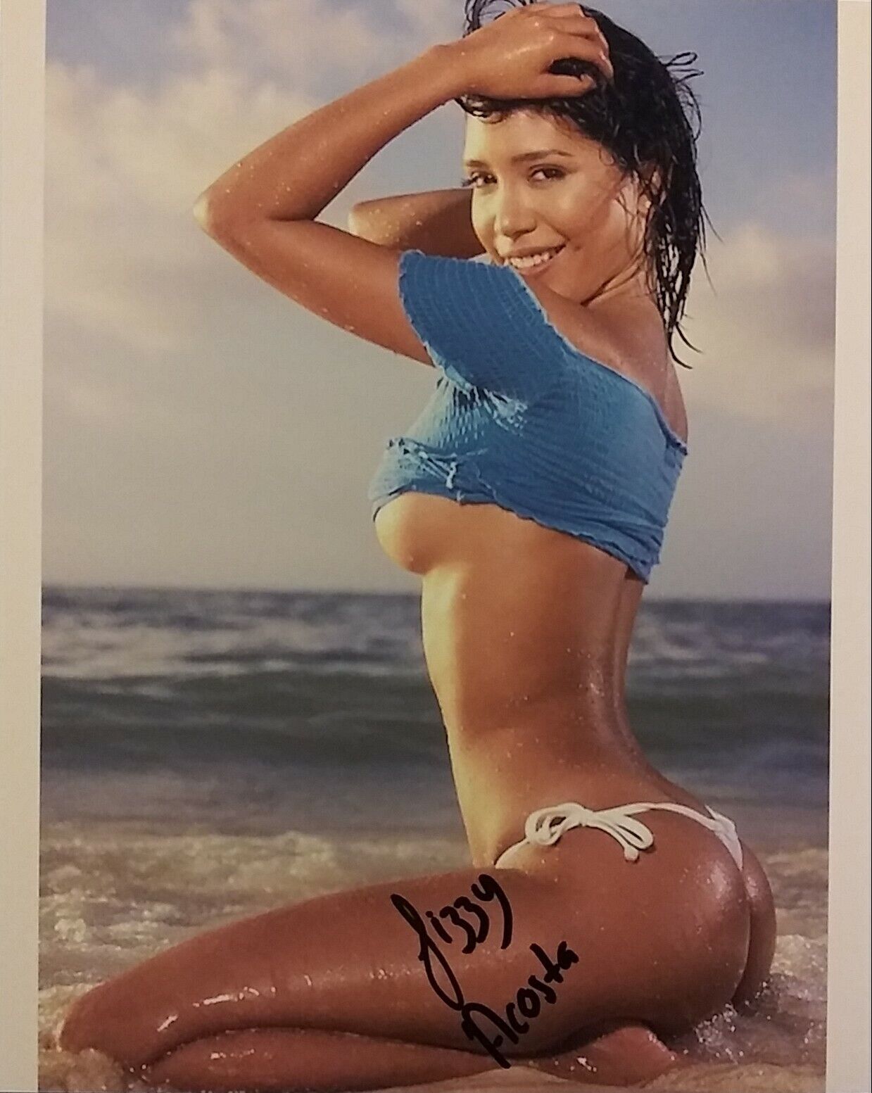 Lizzy Acosta signed 8 x 10