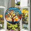 >SALE<Acrylic Willow Tree Single-Sided Diamond Painting Hanging Pendant (19.5x19.5cm)