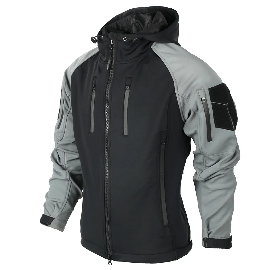 Men's Outdoor Windproof Wear-resistant Color Matching Jacket