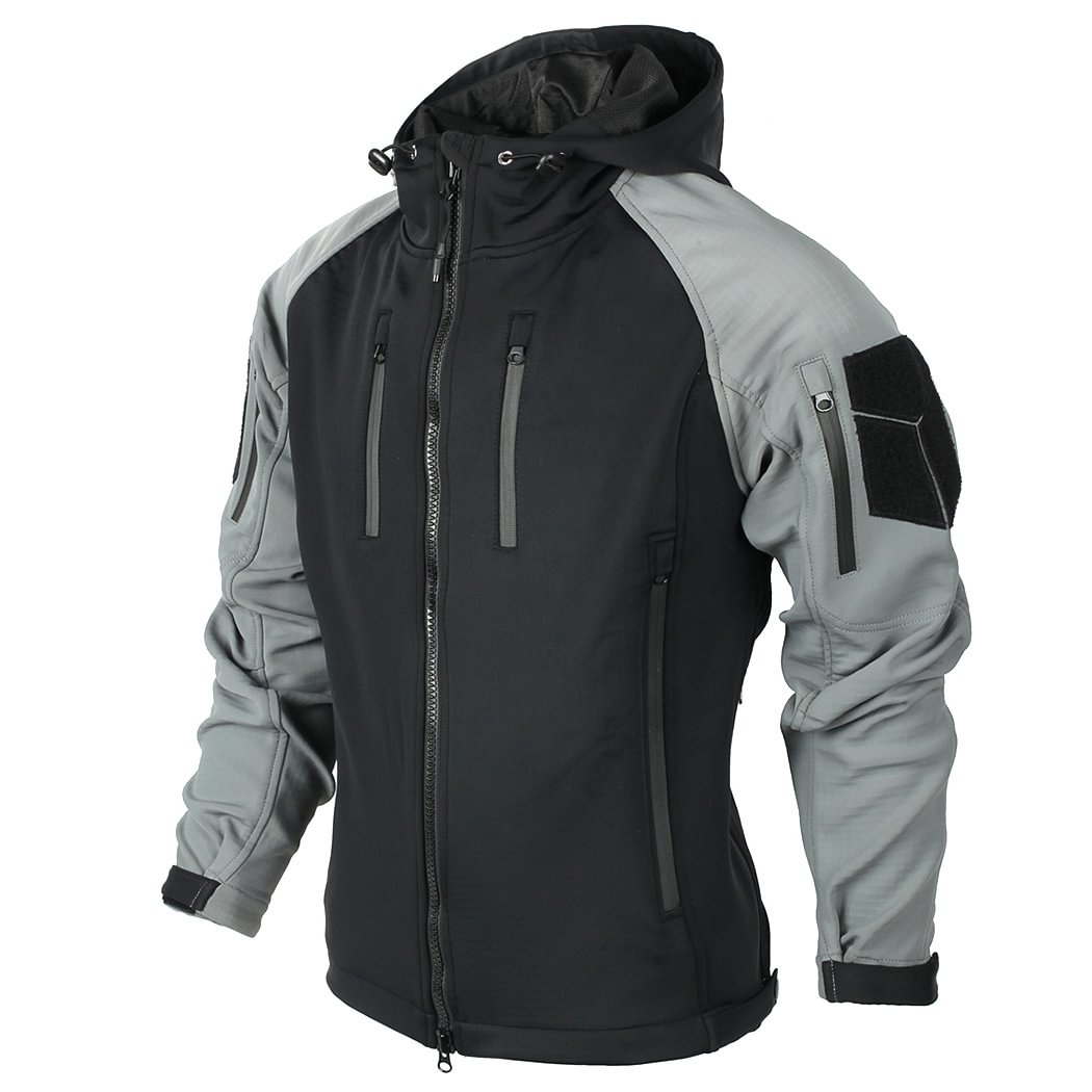 Men's Outdoor Windproof Wear-resistant Color Matching Jacket