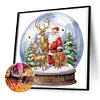 (Multistyle) Boule De Cristal De No&euml;l Forme Sp&eacute;ciale Diamant Peinture 30X30CM