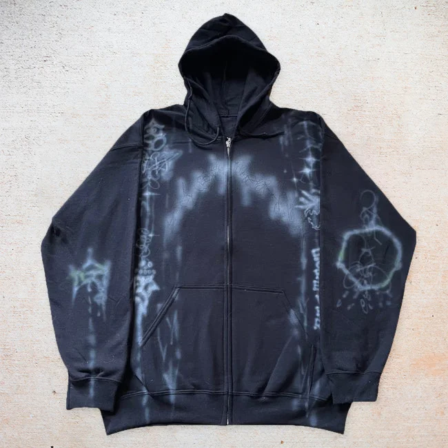 Retro Fashion Personality Tide Brand Street Hoodie