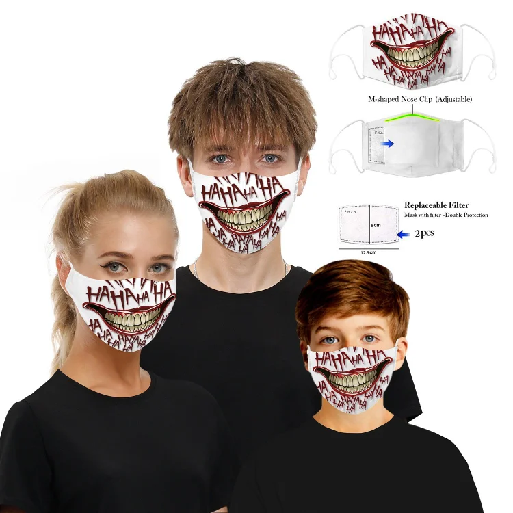 3PCS Halloween Face Mask（50% OFF）