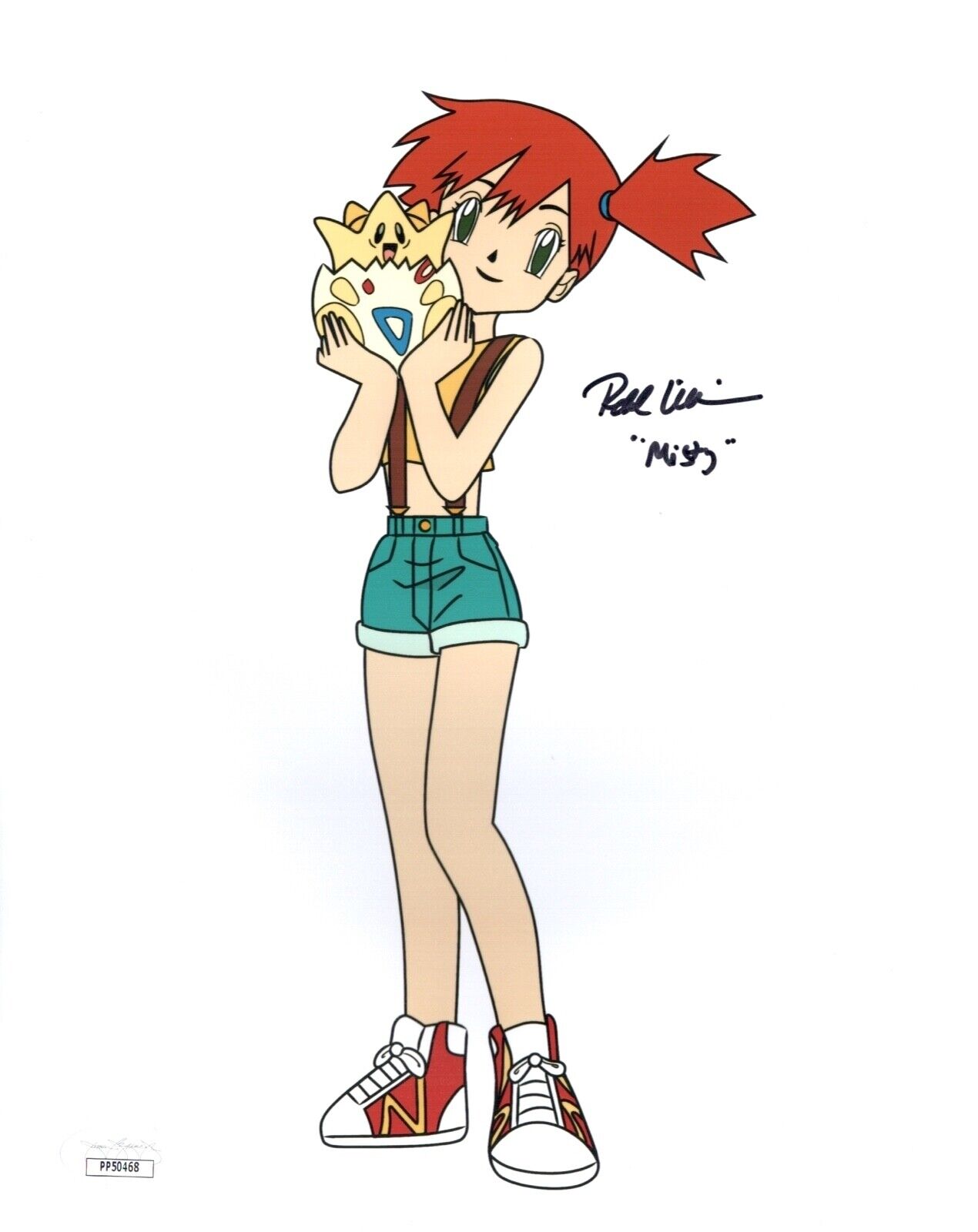 RACHEL LILLIS Signed 8x10 POKEMON MISTY Authentic Photo Poster painting Autograph JSA COA