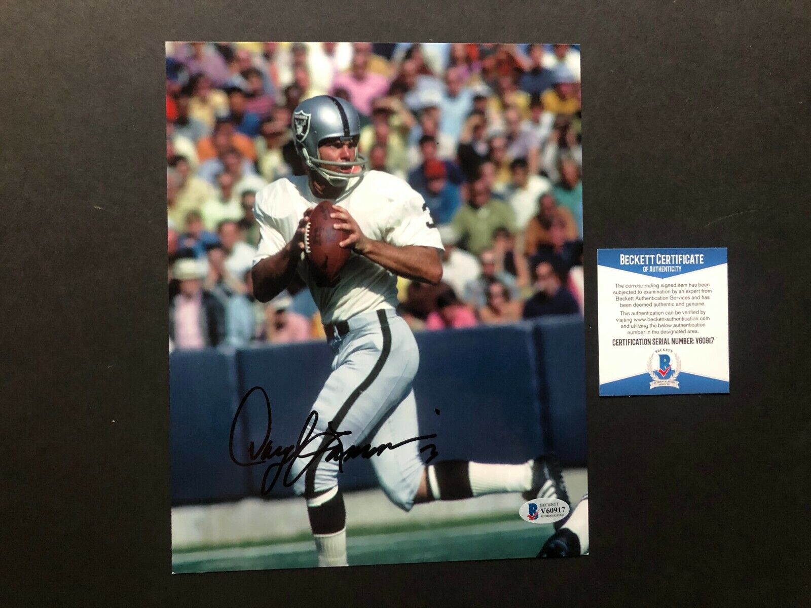 Daryl Lamonica Hot! signed autographed Raiders 8x10 Photo Poster painting Beckett BAS coa