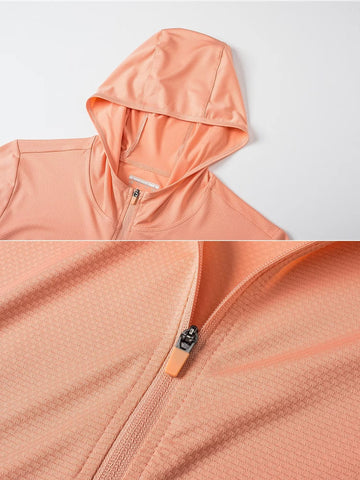 Women's UV Sun Protection Coat Shirts Long Sleeve Quick Dry Workout Hiking Athletic Jacket