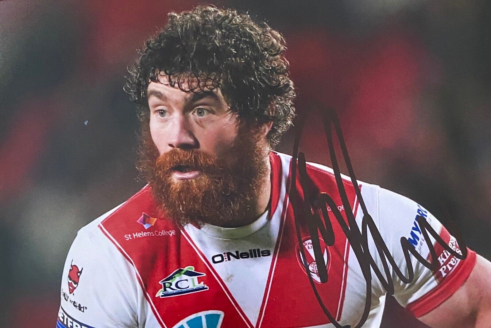 Kyle Amor Genuine Hand Signed 6X4 Photo Poster painting - St Helens 2