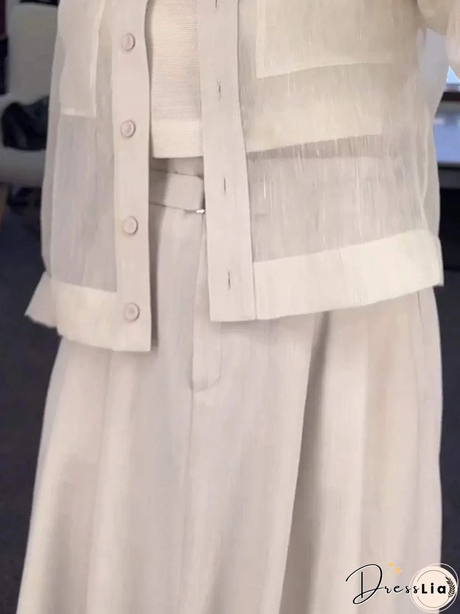 Double Pocket Long Sleeve Shirt