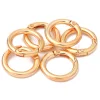 Metallic Spring Circle Buckles DIY Fashion Accessories