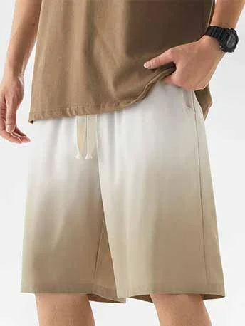 Men's Comfortable Gradient Casual Shorts