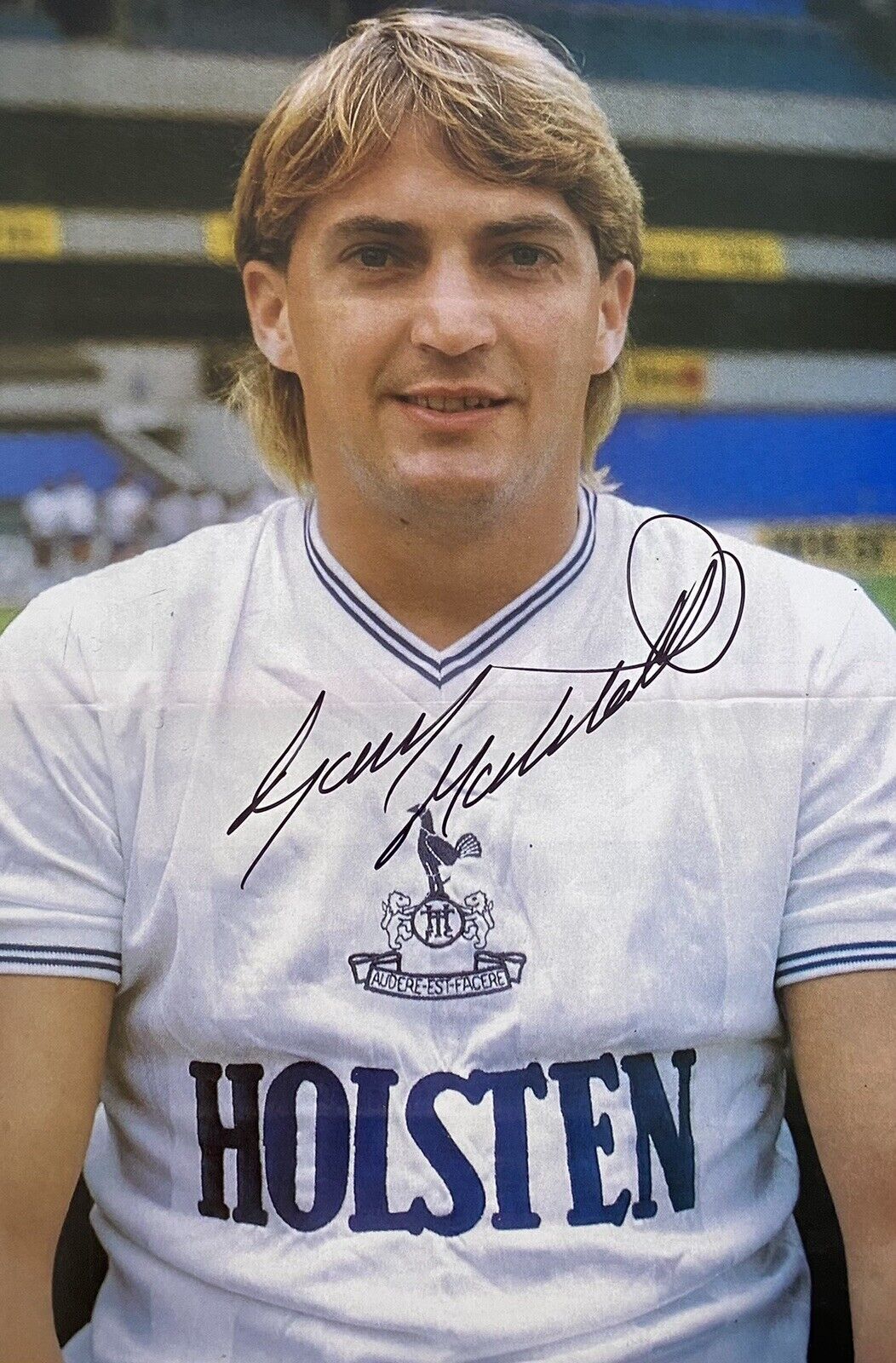 Gary Mabbutt Genuine Hand Signed Tottenham Hotspur 12x8 Photo Poster painting 4