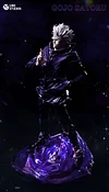 Satoru Gojo & Satoru Gojo Bust Statue - Jujutsu Kaisen Resin Statue - UNO Studio