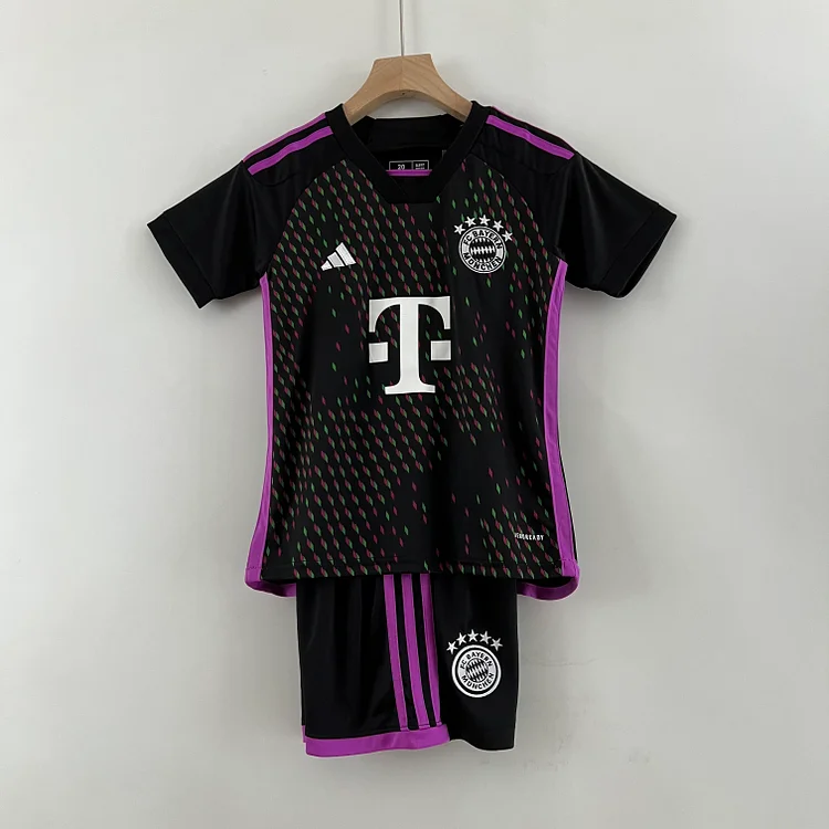 Bayern München Auswärtstrikot Kinder Minikit 2023-2024