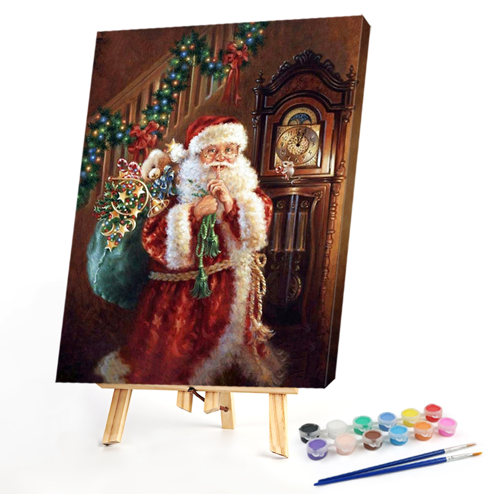 

40*50CM - Paint By Numbers - Santa, 501 Original