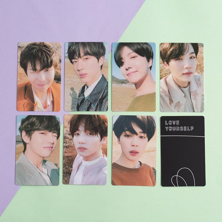 BTS love yourself Photocards collection Set of 7