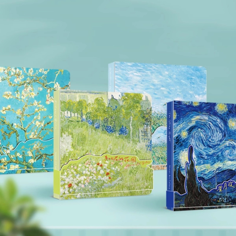 1 Piece Oil Painting Learning Graduation Paper Elegant Classical Notebook