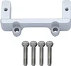 AMK FCX24 Front Axle Servo Mount for 1/24 FMS FCX24 Power Wagon Upgrades Parts DIY 1/24 Replaces Accessory Spare Parts (Silver)
