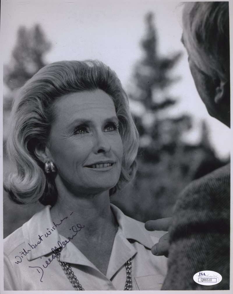 Dina Merrill Jsa Coa Hand Signed 8x10 Photo Poster painting Authenticated Autograph