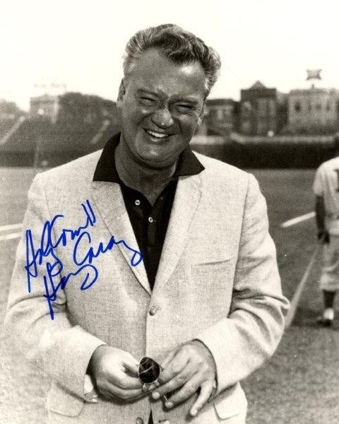 REPRINT - HARRY CARAY Chicago Cubs Autographed Signed 8 x 10 Photo Poster painting RP