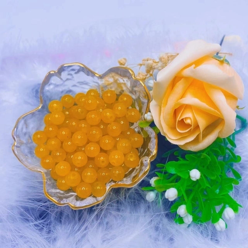 300 Pcs/Package  Glass Solid Color Beads