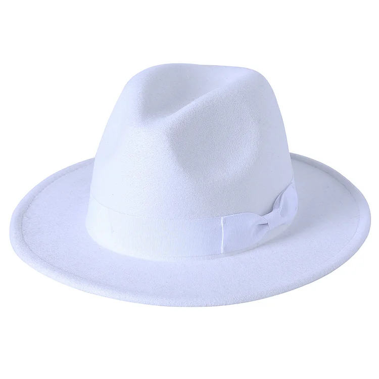 Cassidy Fedora - White