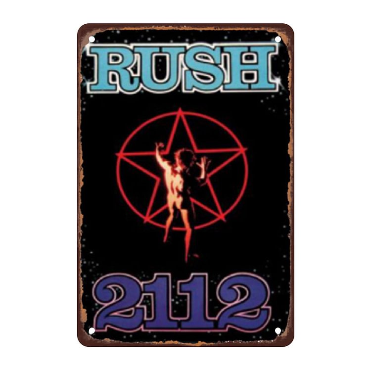 【20*30cm/30*40cm】Rush - Vintage Tin Signs/Wooden Signs