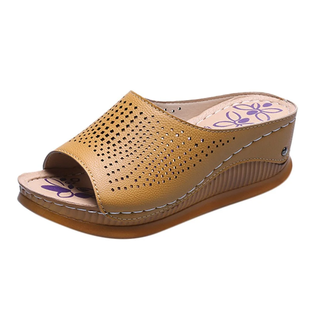 shoes woman sandals high heels women sandals flat casual shoes summer sandals women 2019 summer shoes genuine platform Slippers