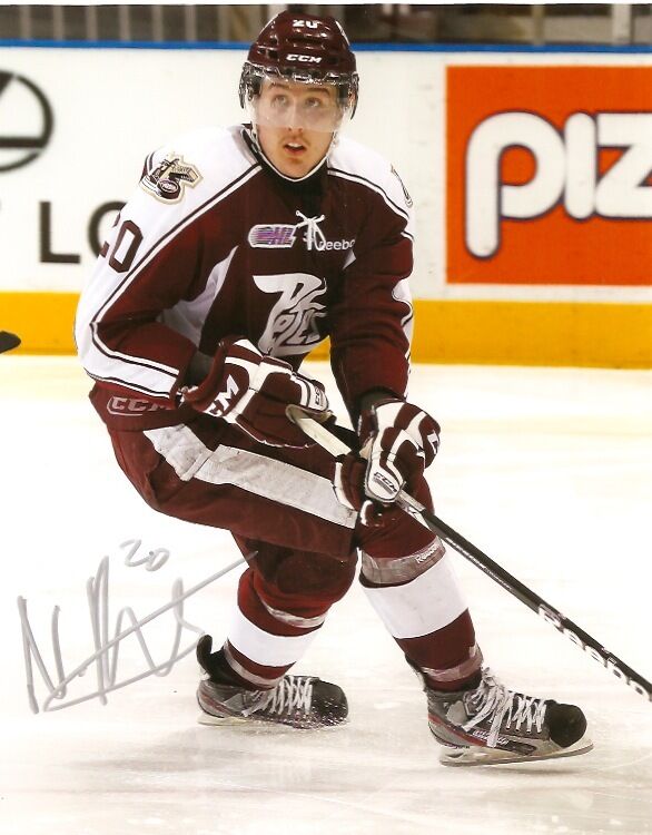 Peterborough Petes Nick Ritchie Autographed Signed 8x10 Photo Poster painting COA