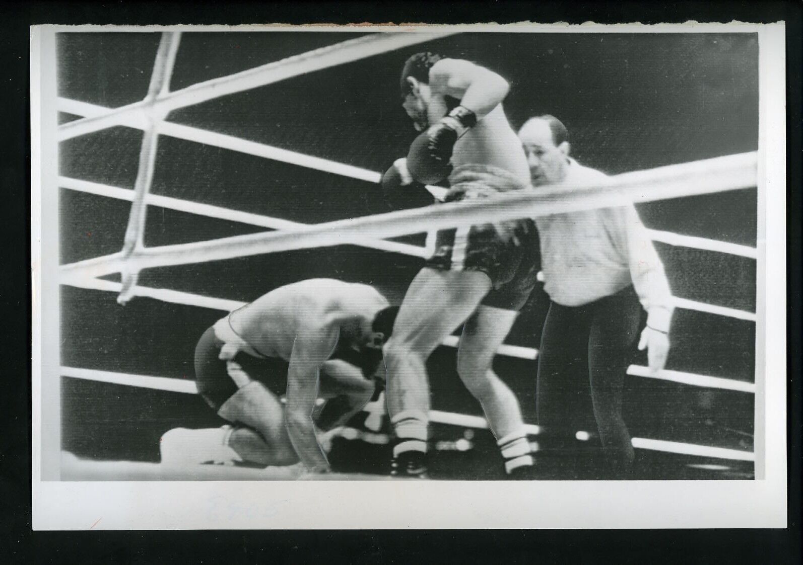 Salvatore Burruni Italian Boxer LOT OF 2 Press Photo Poster paintings