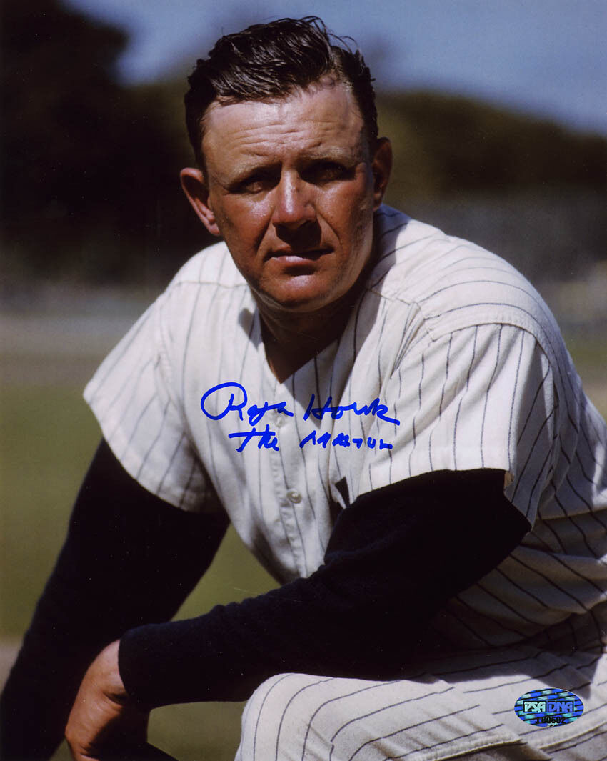 Ralph Houk SIGNED 8x10 Photo Poster painting + The Major New York Yankees PSA/DNA AUTOGRAPHED