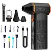 Thermal Snow Blower Rechargeable Electric Leaf Blowing Tool Turbine Dust Remover