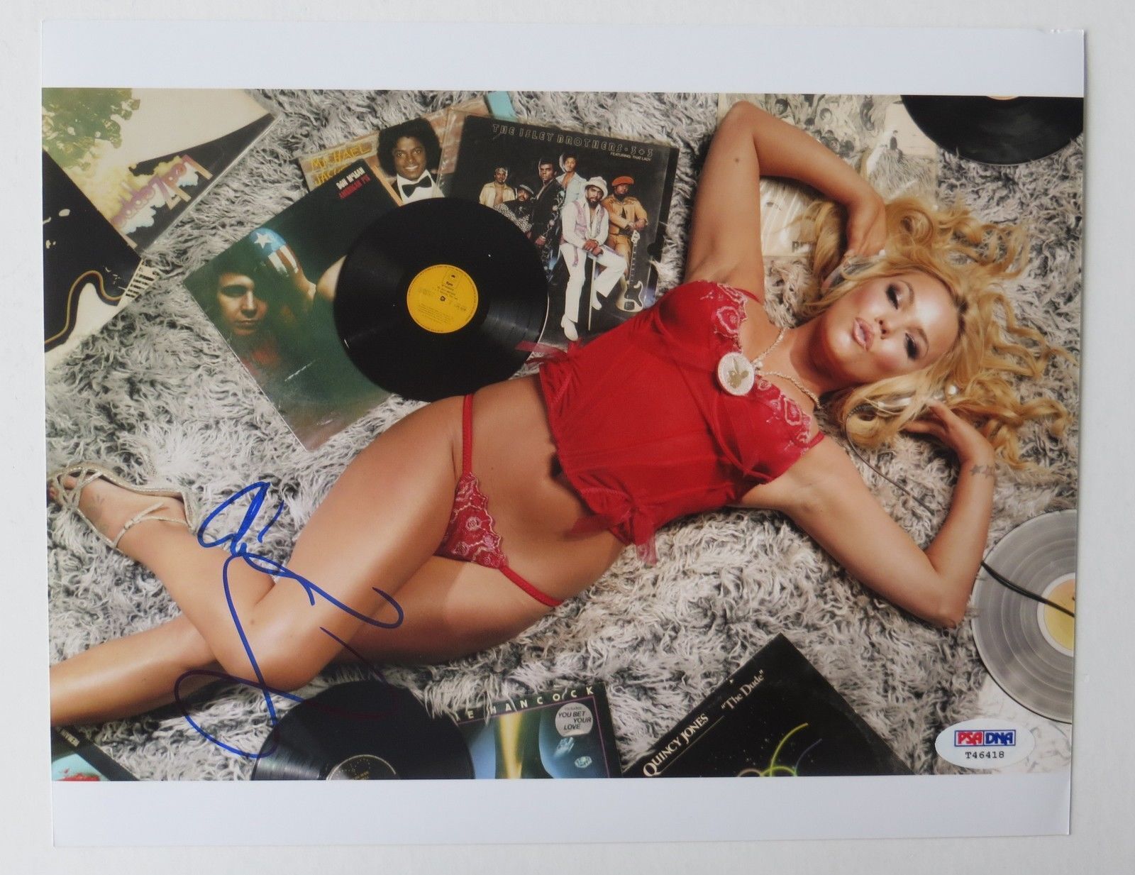 Colleen Shannon Signed Playboy Playmate Autographed 8x10 Photo Poster painting (PSA/DNA) #T46418