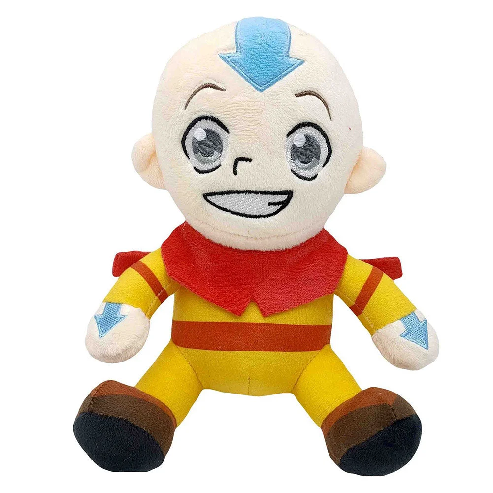 Anime Avatar: The Last Airbender (2024) Aang Cosplay Plush Toys Cartoon Soft Stuffed Dolls Mascot Birthday Xmas Gift