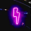 Car LED Neon Light interior Decoration DIY Modification Heart-Shaped Luminous Atmosphere Light USB\Cigarette Lighter Plug Neon Light Window Light