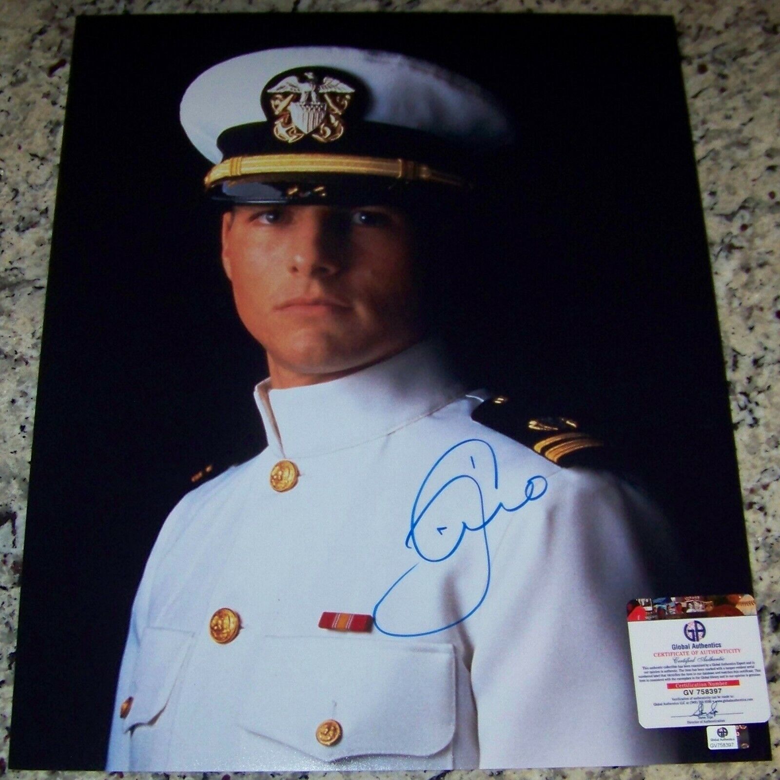 VERY RARE Tom Cruise A FEW GOOD MEN Signed Autographed 16x20 Photo Poster painting GAI GA GV COA