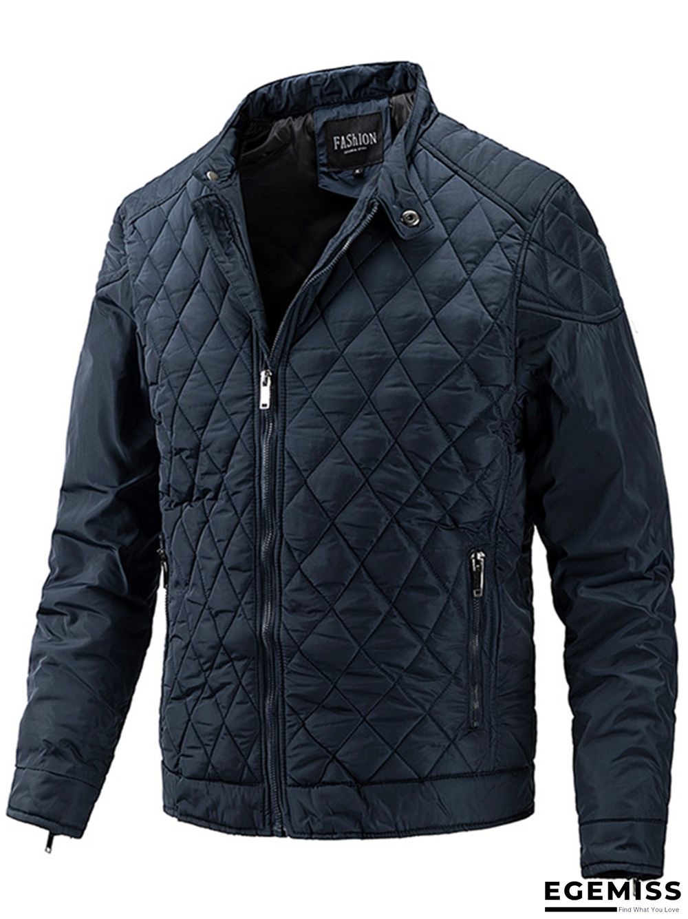 Men's Casual Thin Cotton Solid Color Jacket | EGEMISS