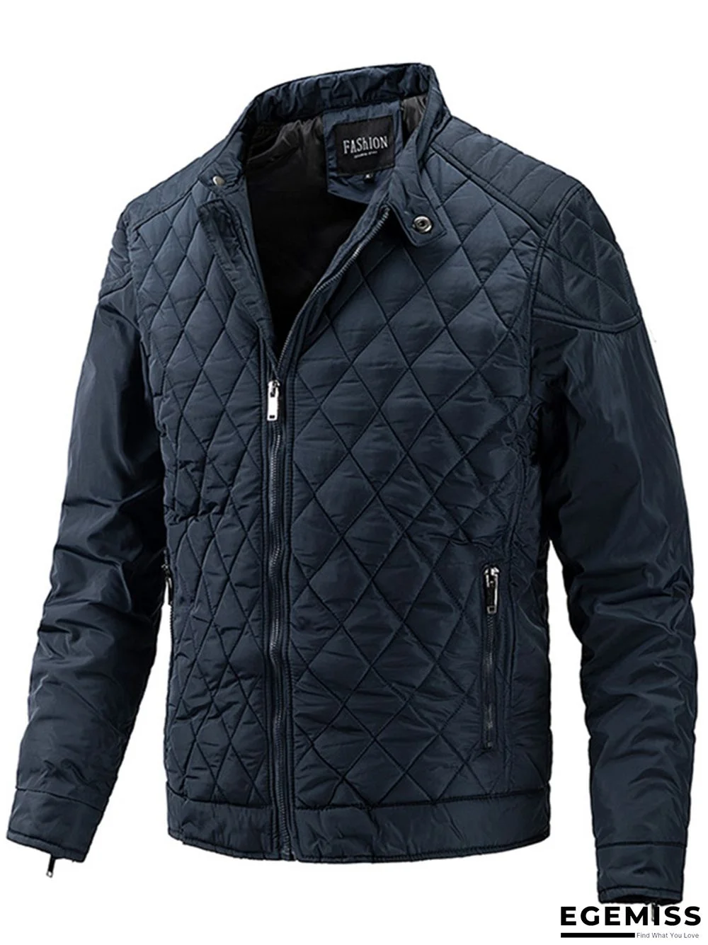 Men's Casual Thin Cotton Solid Color Jacket | EGEMISS