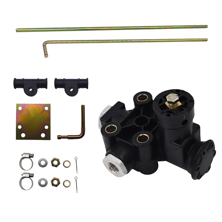 Silscvtt Height Leveling Control Air Valve Kit KN27000 90554241 85106567 Replacement for Haldex Freightliner Kenworth Peterbilt