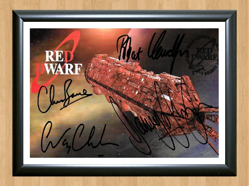 Red Dwarf Cast Signed Autographed Photo Poster painting Poster 1 A2 16.5x23.4