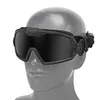 Anti-Fog Goggles Scratch-resistant Motorcycle Goggles Eye Protection for Hunting