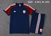 2025/2026 Arsenal pre-match training Royal Blue Shirt+Shorts 1:1 Thai Quality