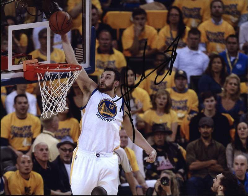 Andrew Bogut signed NBA basketball 8x10 Photo Poster painting W/Certificate Autographed 001